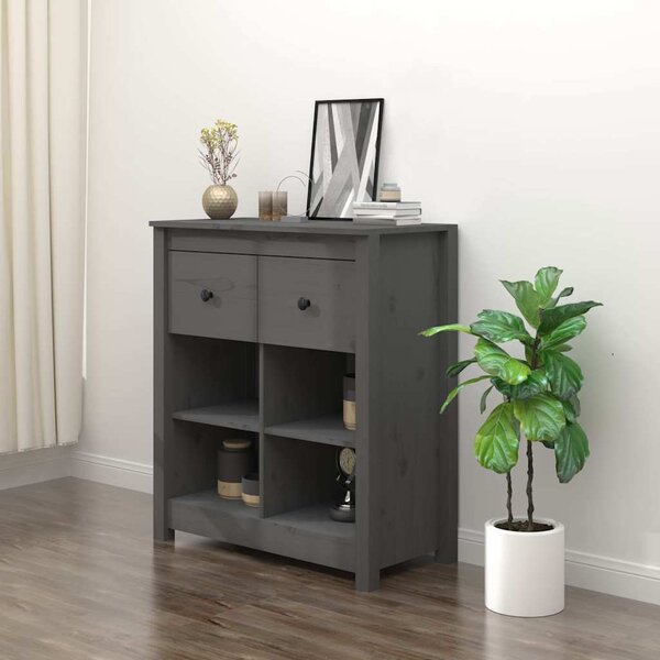 VidaXL Příborník 70 x 35 x 80 cm masivní borové dřevo [813764] Barva: Přírodní