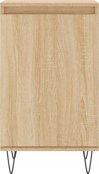 VidaXL Příborníky 2 ks 40 x 35 x 70 cm kompozitní dřevo [831059] Barva: Černá