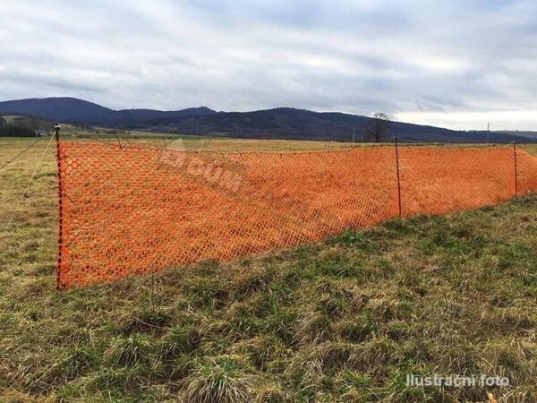 Bradas AS-BR10090261030, Textil, Hraniční oplocení, 100 g/m², 90 x 26 mm