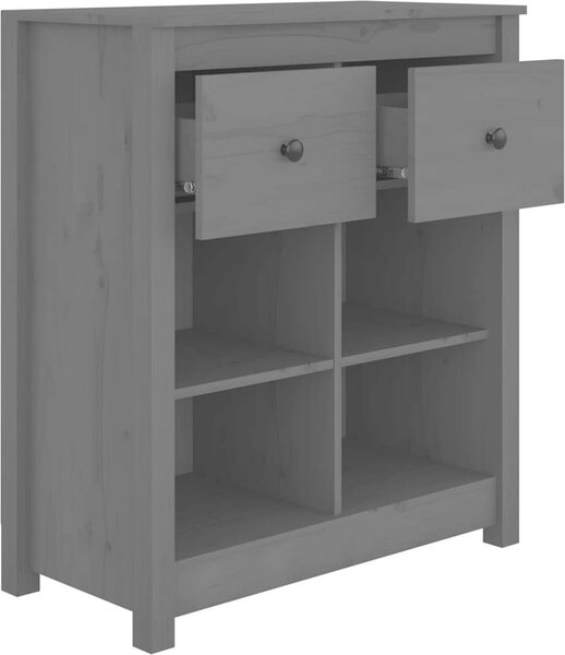 VidaXL Příborník 70 x 35 x 80 cm masivní borové dřevo [813764] Barva: Přírodní