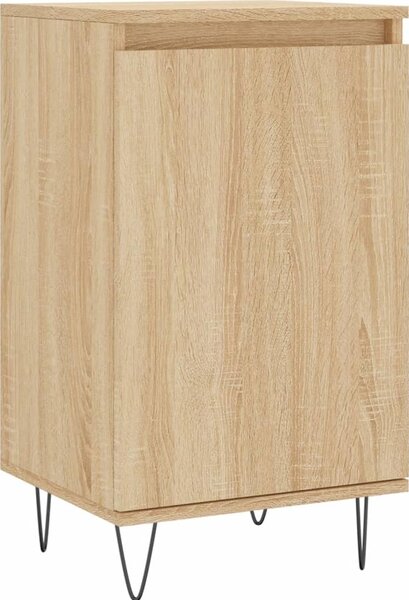VidaXL Příborníky 2 ks 40 x 35 x 70 cm kompozitní dřevo [831059] Barva: Černá