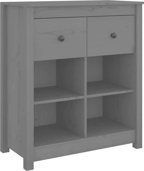 VidaXL Příborník 70 x 35 x 80 cm masivní borové dřevo [813764] Barva: Přírodní