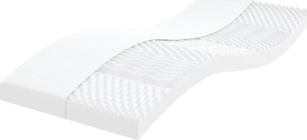 VidaXL Válenda s přistýlkou a zásuvkami 100 x 200 cm samet [3197008] Barva: Černá