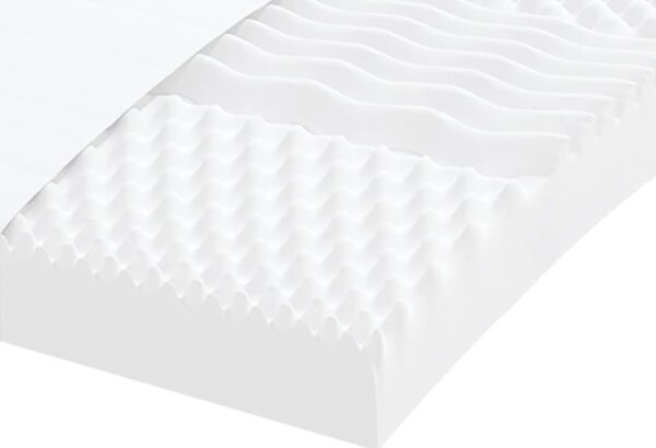 VidaXL Válenda s přistýlkou a zásuvkami 80 x 200 cm samet [3197836] Barva: světle šedá