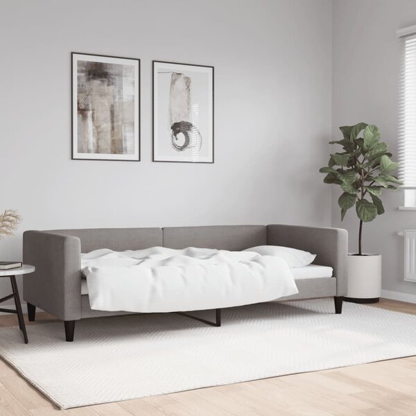 VidaXL Válenda 90 x 200 cm textil [353983] Barva: Tmavě šedá