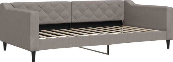 VidaXL Válenda s přistýlkou 100 x 200 cm textil [3197434] Barva: Tmavě šedá