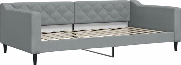 VidaXL Válenda s přistýlkou 100 x 200 cm textil [3197434] Barva: Tmavě šedá