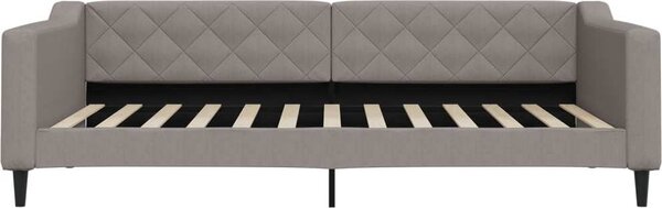 VidaXL Válenda s přistýlkou 100 x 200 cm textil [3197434] Barva: Tmavě šedá