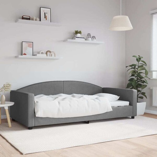 VidaXL Válenda 100 x 200 cm textil [354118] Barva: světle šedá