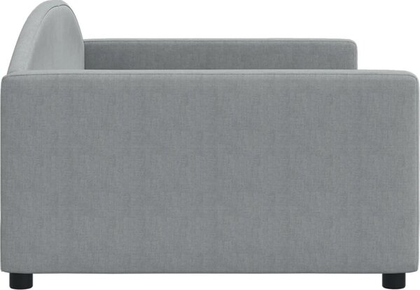 VidaXL Válenda 100 x 200 cm textil [354118] Barva: světle šedá