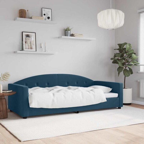 VidaXL Válenda 90 x 200 cm samet [354139] Barva: světle šedá
