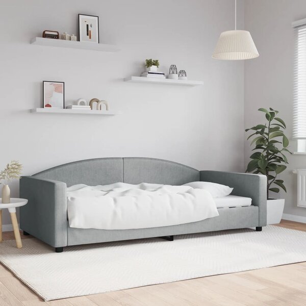 VidaXL Válenda 100 x 200 cm textil [354118] Barva: světle šedá