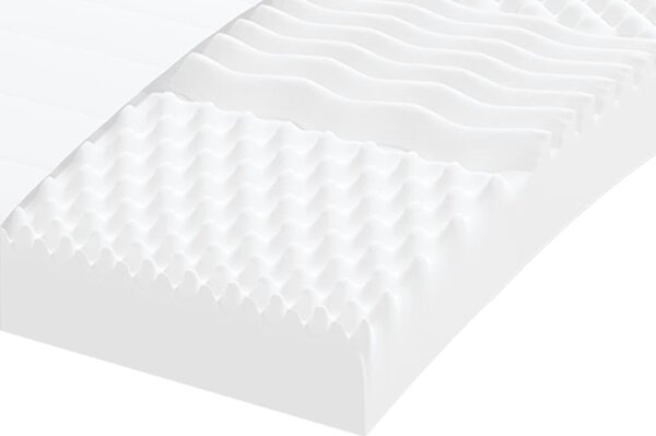 VidaXL Válenda s přistýlkou a zásuvkami 100 x 200 cm samet [3197008] Barva: Černá