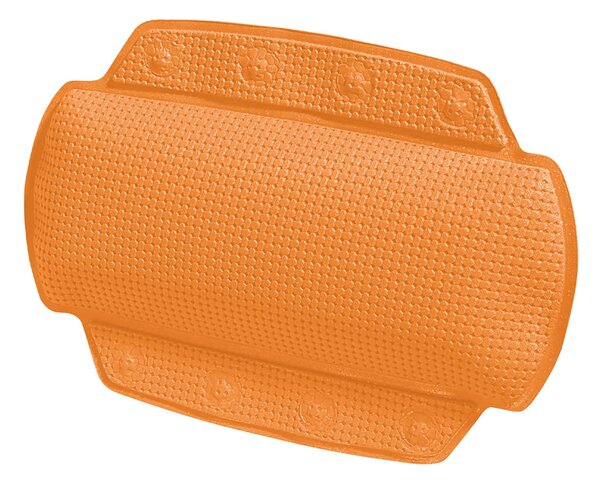 Spirella polštář do vany ALASKA, oranžová, PVC, 32 x 23 cm