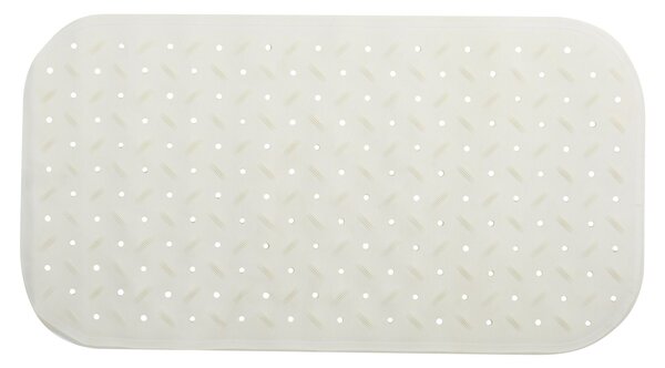 MSV protiskluzová podložka do vany CLASS Premium, bílá, SBS kaučuk, 36 x 65 cm