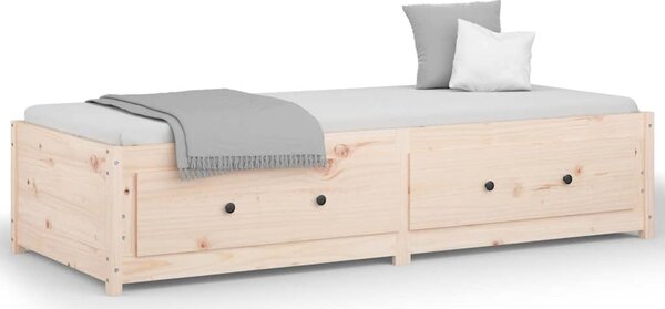 VidaXL Válenda bez matrace 80 x 200 cm masivní borovice [821588] Barva: Přírodní