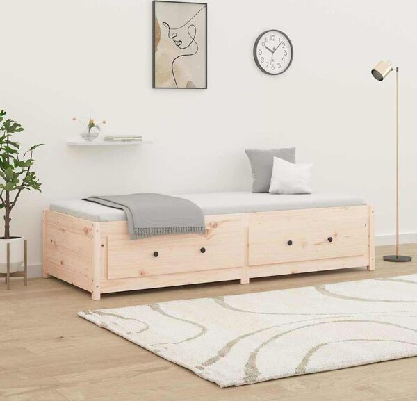 VidaXL Válenda bez matrace 80 x 200 cm masivní borovice [821588] Barva: Přírodní