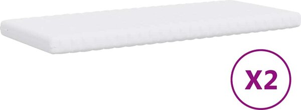 VidaXL Válenda s přistýlkou a zásuvkami 100 x 200 cm samet [3197008] Barva: Černá