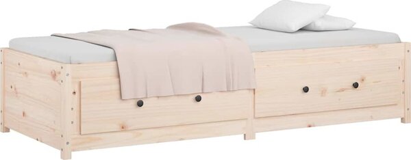 VidaXL Válenda bez matrace 80 x 200 cm masivní borovice [821588] Barva: Přírodní