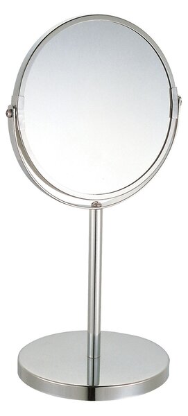 MSV kosmetické zvětšovací zrcátko CAPRI, chromovaná ocel, 17 cm