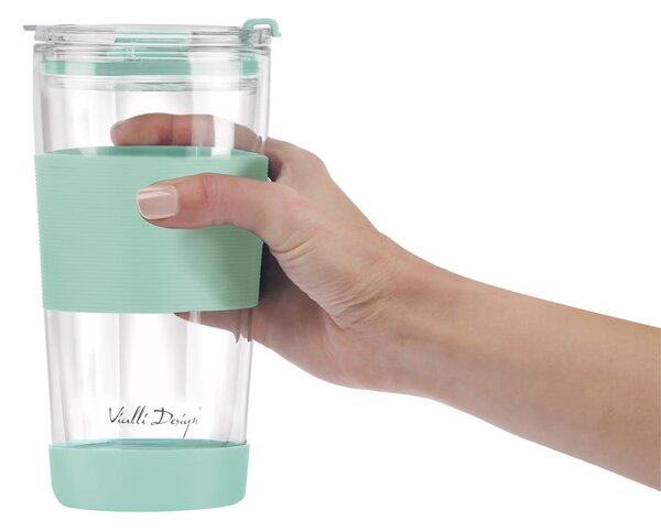 Termo hrnek v mentolové barvě 600 ml Fuori – Vialli Design