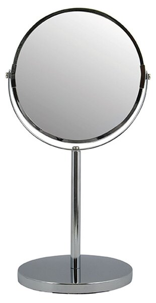 MSV kosmetické zvětšovací zrcátko CAPRI, chromovaná ocel, 17 cm