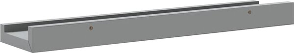 VidaXL Poličky na zarámované obrázky 2 ks 40 x 9 x 3 cm MDF [323934] Barva: Černá