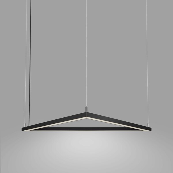 ZAHO Závěsné LED svítidlo SAMOS HIGH POWER, 40W Barva: Bílá, Teplota světla: 3000K - teplá bílá, Stmívání, řízení: ON/OFF (bez stmívání)