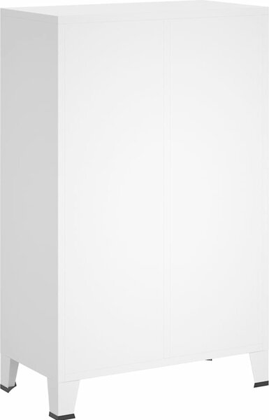 VidaXL Industriální šatní skříň 67 x 35 x 107 cm ocel [339611] Barva: Černá