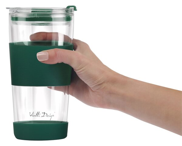 Zelený termo hrnek 600 ml Fuori – Vialli Design