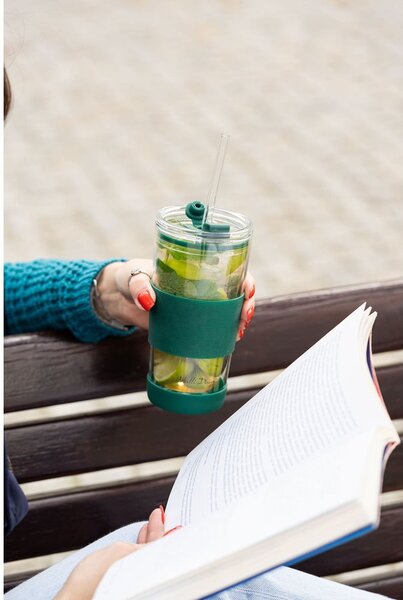 Zelený termo hrnek 600 ml Fuori – Vialli Design