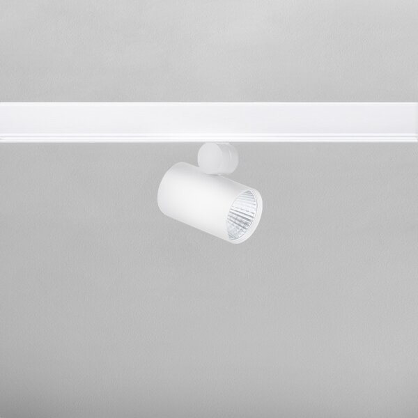 ZAHO Reflektorové LED svítidlo FIXY 55, 9W, d. 170 mm, 48V Barva: Bílá, Teplota světla: 3000K - teplá bílá, Stmívání, řízení: ON/OFF (bez stmívání)