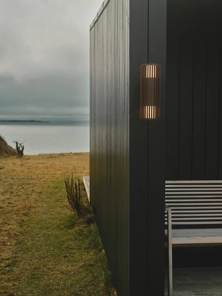 Venkovní nástěnné svítidlo Nordlux Aludra Double Seaside, IP54 Barva: Hnědá