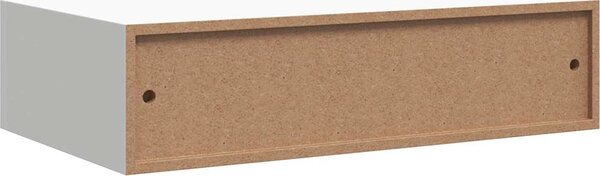 VidaXL Nástěnná police se zásuvkou 40 x 23,5 x 10 cm MDF [330243] Barva: Černá
