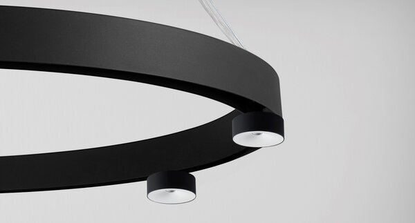 ZAHO Závěsné LED svítidlo BEE, 31W, ø 983 mm, 60° Barva: Bílá, Teplota světla: 3000K - teplá bílá, Stmívání, řízení: ON/OFF (bez stmívání)