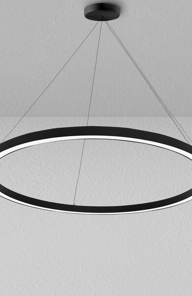 ZAHO Závěsné LED svítidlo STAR SD1 900, 22W, ø 90 cm Barva: Bílá, Teplota světla: 3000K - teplá bílá, Stmívání, řízení: ON/OFF (bez stmívání)