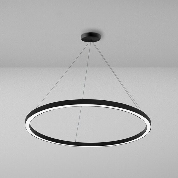 ZAHO Závěsné LED svítidlo STAR SD1 900, 22W, ø 90 cm Barva: Bílá, Teplota světla: 3000K - teplá bílá, Stmívání, řízení: ON/OFF (bez stmívání)
