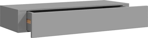 VidaXL Nástěnná police se zásuvkou 60 x 23,5 x 10 cm MDF [330259] Barva: Dub a bílá