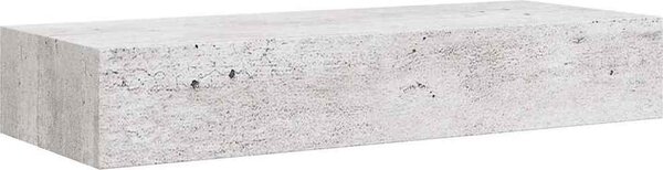 VidaXL Nástěnná police se zásuvkou 60 x 23,5 x 10 cm MDF [330259] Barva: Dub a bílá