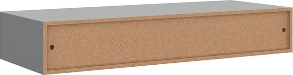 VidaXL Nástěnná police se zásuvkou 60 x 23,5 x 10 cm MDF [330259] Barva: Dub a bílá