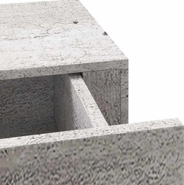 VidaXL Nástěnná police se zásuvkou 60 x 23,5 x 10 cm MDF [330259] Barva: Dub a bílá