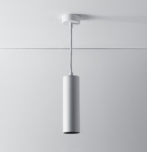 ZAHO Závěsné LED svítidlo CAPS SD, 6W, v. 200 mm, 60° Barva: Bílá, Teplota světla: 3000K - teplá bílá, Stmívání, řízení: ON/OFF (bez stmívání)