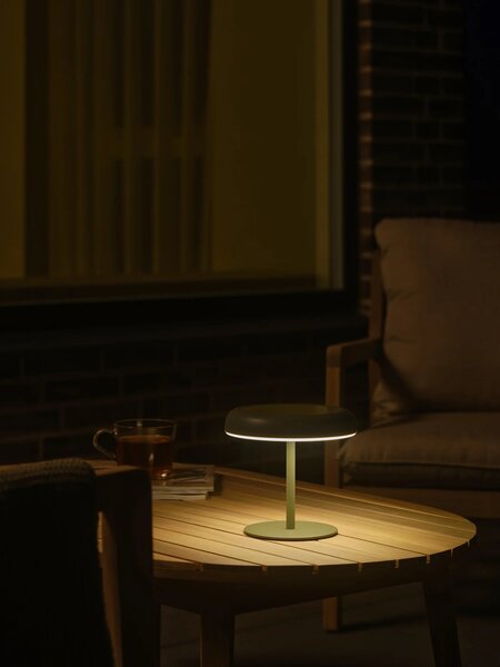 Venkovní přenosná solární LED lampa Nordlux Elmer Solar, IP44 Barva: Černá