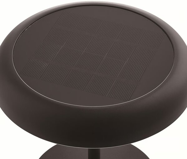 Venkovní přenosná solární LED lampa Nordlux Elmer Solar, IP44 Barva: Černá