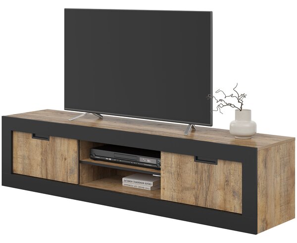 Komoda RTV TRUDO 40 dub samdal / černý
