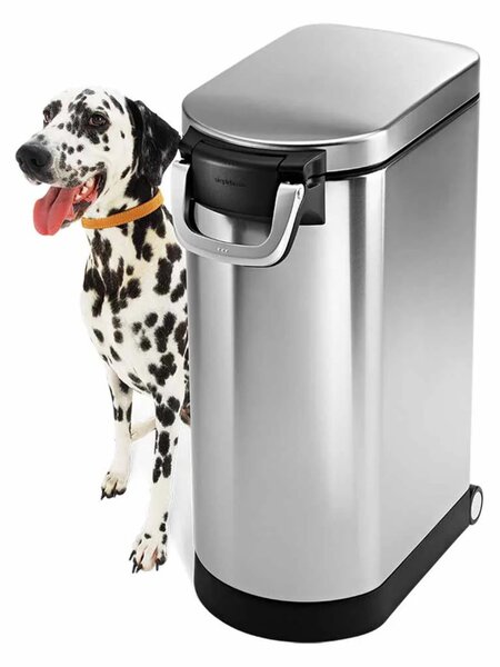 Simplehuman kontejner na 35 L / 16-20 Kg suchého krmiva pro psy a domácí zvířata, CW1889
