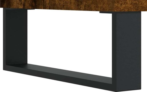 VidaXL Konferenční stolek 60x50x36,5 cm kompozitní dřevo [830553] Barva: hnědý dub