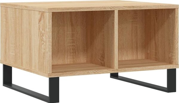 VidaXL Konferenční stolek 60x50x36,5 cm kompozitní dřevo [830553] Barva: hnědý dub