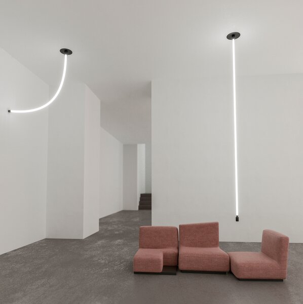 ZAHO Závěsné LED svítidlo BRICKS WALL, 16W, d. 100 cm Barva: Bílá, Teplota světla: 3000K - teplá bílá, Stmívání, řízení: ON/OFF (bez stmívání)