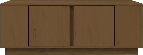 VidaXL Konferenční stolek 110x50x40 cm masivní borové dřevo [814432] Barva: Přírodní